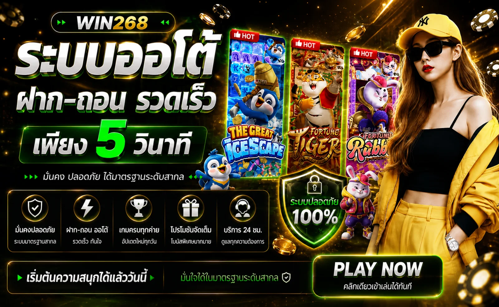 WIN268 ทางเข้าเว็บหลัก สมัครและเล่นสล็อตออนไลน์
